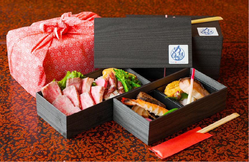 村上牛ステーキ弁当